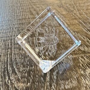Small Crystal Sunburst, cancer zodiac sign cube